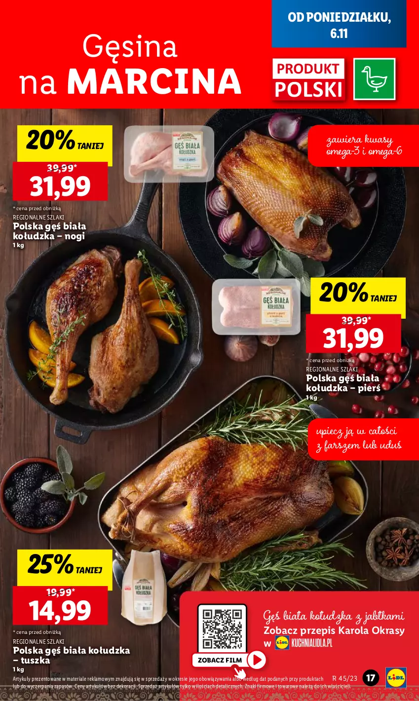 Gazetka promocyjna Lidl - GAZETKA - ważna 06.11 do 08.11.2023 - strona 29 - produkty: Fa, Jabłka, Omega-3, Piec, Tusz