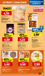 Gazetka promocyjna Lidl - GAZETKA - Gazetka - ważna od 08.11 do 08.11.2023 - strona 47 - produkty: Kurczak, Warzywa, Surówka, Runoland, Polędwiczki z kurczaka, Burger, Kluski na parze, Olej