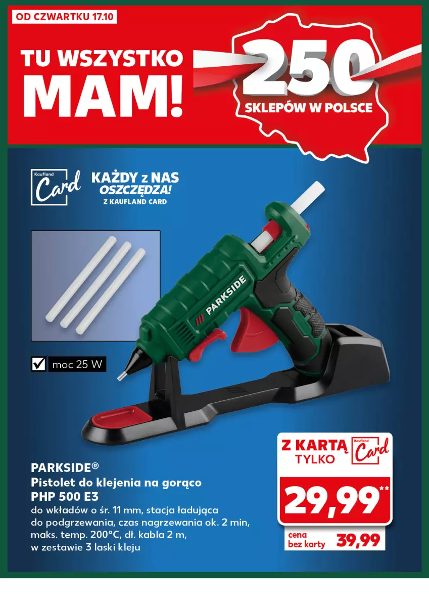 Gazetka promocyjna Kaufland - Kaufland - ważna 17.10 do 23.10.2024 - strona 12 - produkty: HP, Klej, Parkside, Pistolet