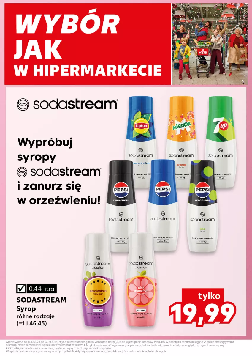 Gazetka promocyjna Kaufland - Kaufland - ważna 17.10 do 23.10.2024 - strona 9 - produkty: Ice tea, Syrop, Syropy