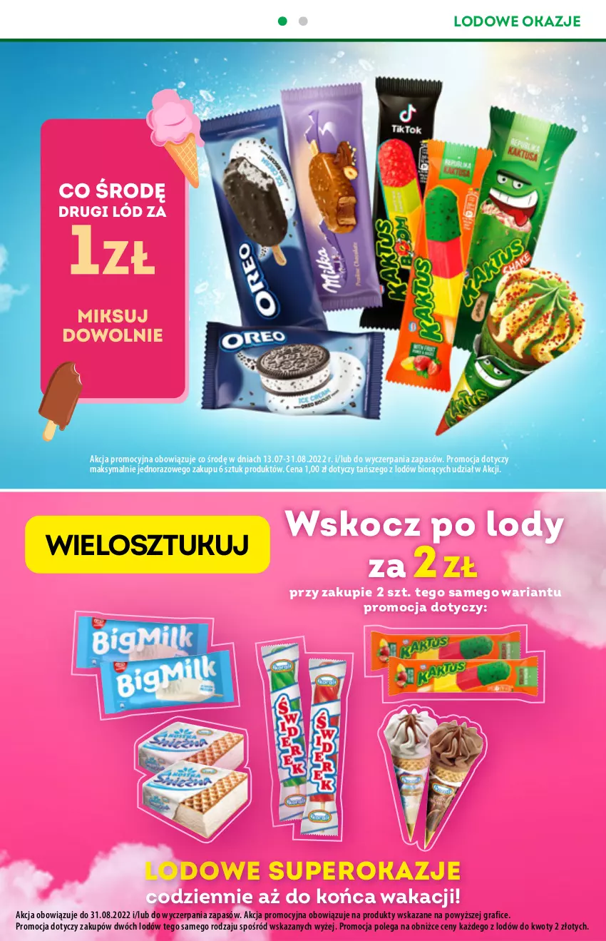 Gazetka promocyjna Żabka - ważna 03.08 do 09.08.2022 - strona 2 - produkty: Gra, Koc, Lody