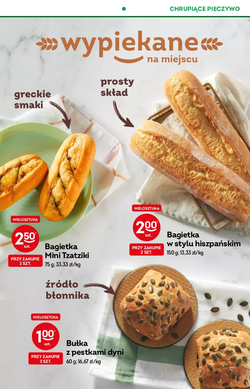 Gazetka promocyjna Żabka - ważna 03.08 do 09.08.2022 - strona 32 - produkty: Bagietka, Bułka, Piec, Pieczywo