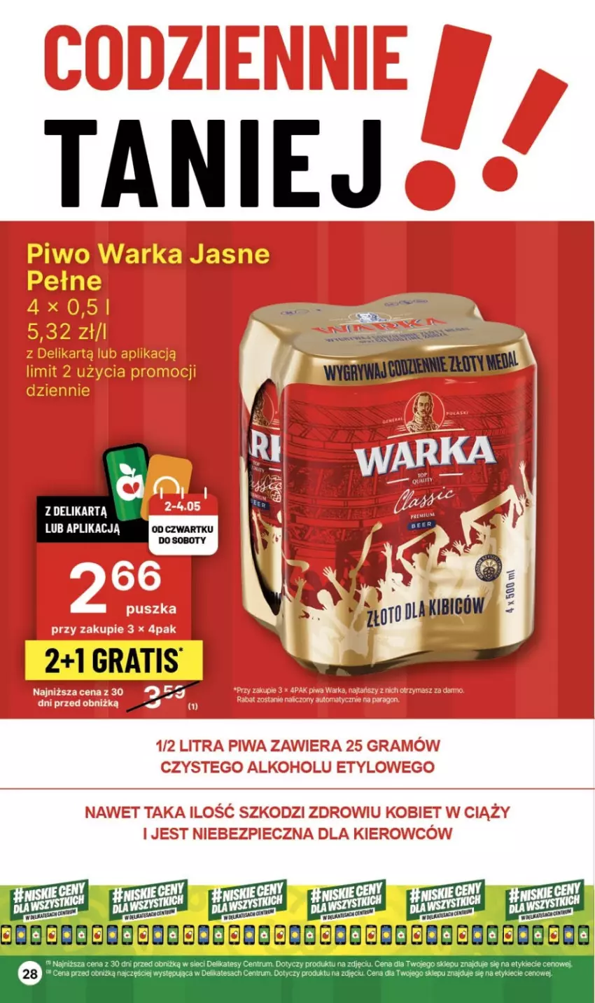 Gazetka promocyjna Delikatesy Centrum - NOWA GAZETKA Delikatesy Centrum od 2 maja! 2-8.05.2024 - ważna 02.05 do 08.05.2024 - strona 28 - produkty: Rum