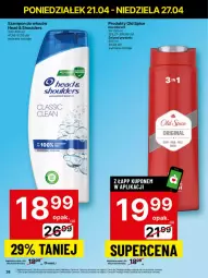 Gazetka promocyjna Delikatesy Centrum - Franczyza DC17 Poniedziałek - Gazetka - ważna od 27.04 do 27.04.2025 - strona 38 - produkty: Ryż, Rum, Old Spice, Dezodorant, Szampon