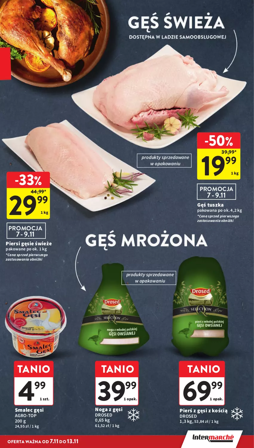 Gazetka promocyjna Intermarche - Gazetka Intermarche - ważna 07.11 do 13.11.2024 - strona 7 - produkty: Smalec, Top, Tusz