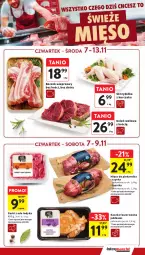 Gazetka promocyjna Intermarche - Gazetka Intermarche - Gazetka - ważna od 13.11 do 13.11.2024 - strona 11 - produkty: Kurczak, Kaczka, Kaczka faszerowana, Szynka, Skrzydełka z kurczaka, Boczek, Piekarnik, Mięso, Boczek wieprzowy, Jabłka, Fa