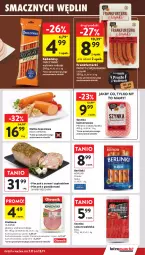 Gazetka promocyjna Intermarche - Gazetka Intermarche - Gazetka - ważna od 13.11 do 13.11.2024 - strona 13 - produkty: Piec, Sos, Ser, Bell, Madej Wróbel, Szynka konserwowa, Szynka, Tarczyński, Pieprz, Morliny, Frankfurterki, Kabanos, Kiełbasa, Olewnik, Berlinki, Szpinak