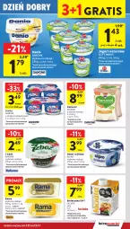 Gazetka promocyjna Intermarche - Gazetka Intermarche - Gazetka - ważna od 13.11 do 13.11.2024 - strona 19 - produkty: Jogurt naturalny, Ser, Gra, Danone, Rama, Zott, Jogurt, Bakoma, Zott Primo, Danio, Deser, Alpro