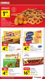 Gazetka promocyjna Intermarche - Gazetka Intermarche - Gazetka - ważna od 13.11 do 13.11.2024 - strona 23 - produkty: Ciastka, Krakus, Ser, Schogetten, Chabrior, Wafle, Czekolada, Krakuski, Babeczki, Kokos, Fa