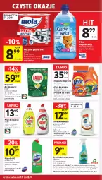 Gazetka promocyjna Intermarche - Gazetka Intermarche - Gazetka - ważna od 13.11 do 13.11.2024 - strona 34 - produkty: Płyn do prania, Domestos, Frosch, Papier, Proszek do prania, Vizir, Płyn do płukania, Ręcznik, Rolki, Mola, Płyn do wc, Fairy, Zmywarki, Pronto, Kapsułki do prania, Wino, Fa