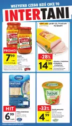 Gazetka promocyjna Intermarche - Gazetka Intermarche - Gazetka - ważna od 13.11 do 13.11.2024 - strona 42 - produkty: Polędwica, Serek puszysty, Sos, Ser, Tarta, Szynka, Serek, Pulpety, Pudliszki, Tartare, Klopsiki, Lisner, Fa