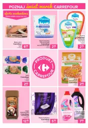 Gazetka promocyjna Carrefour - Gazetka Express - Gazetka - ważna od 12.07 do 12.07.2021 - strona 4 - produkty: Płyn do prania, Jogurt naturalny, Kawa rozpuszczalna, Papier, Twaróg, Jogurt, Kawa, Papier toaletowy, Montmartre, Rolki, Masło