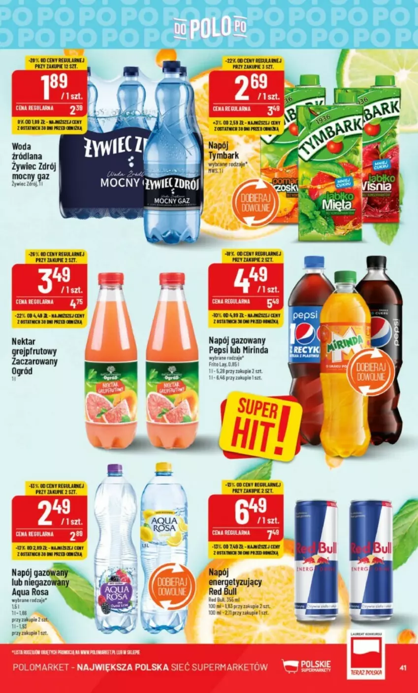 Gazetka promocyjna PoloMarket - ważna 02.08 do 08.08.2023 - strona 36 - produkty: Grejpfrut, LANA, Mirinda, Napój, Napój gazowany, Nektar, Noż, Ogród, Pepsi, Red Bull