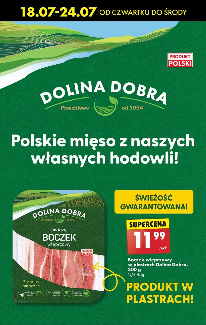 Gazetka promocyjna Biedronka - Od czwartku - ważna 18.07 do 24.07.2024 - strona 57 - produkty: Boczek, Boczek wieprzowy, Mięso