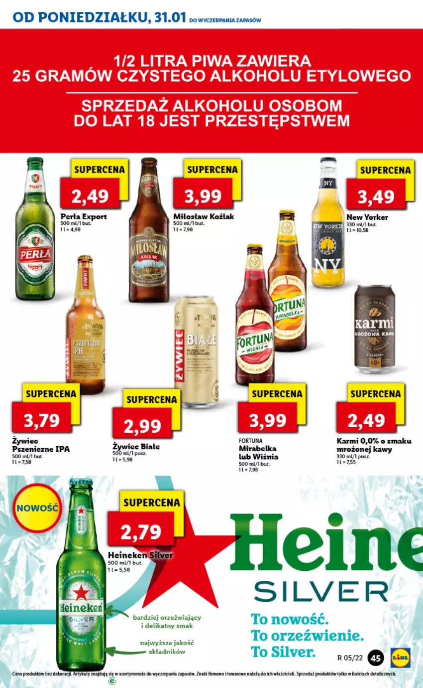 Gazetka promocyjna Lidl - GAZETKA - ważna 31.01 do 02.02.2022 - strona 45 - produkty: Fortuna