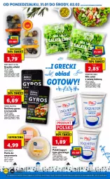 Gazetka promocyjna Lidl - GAZETKA - Gazetka - ważna od 02.02 do 02.02.2022 - strona 32 - produkty: Kurczak, Oliwki, Jogurt, Sante, Sałat, Pilos, Roślinny gyros, Gyros, Fa