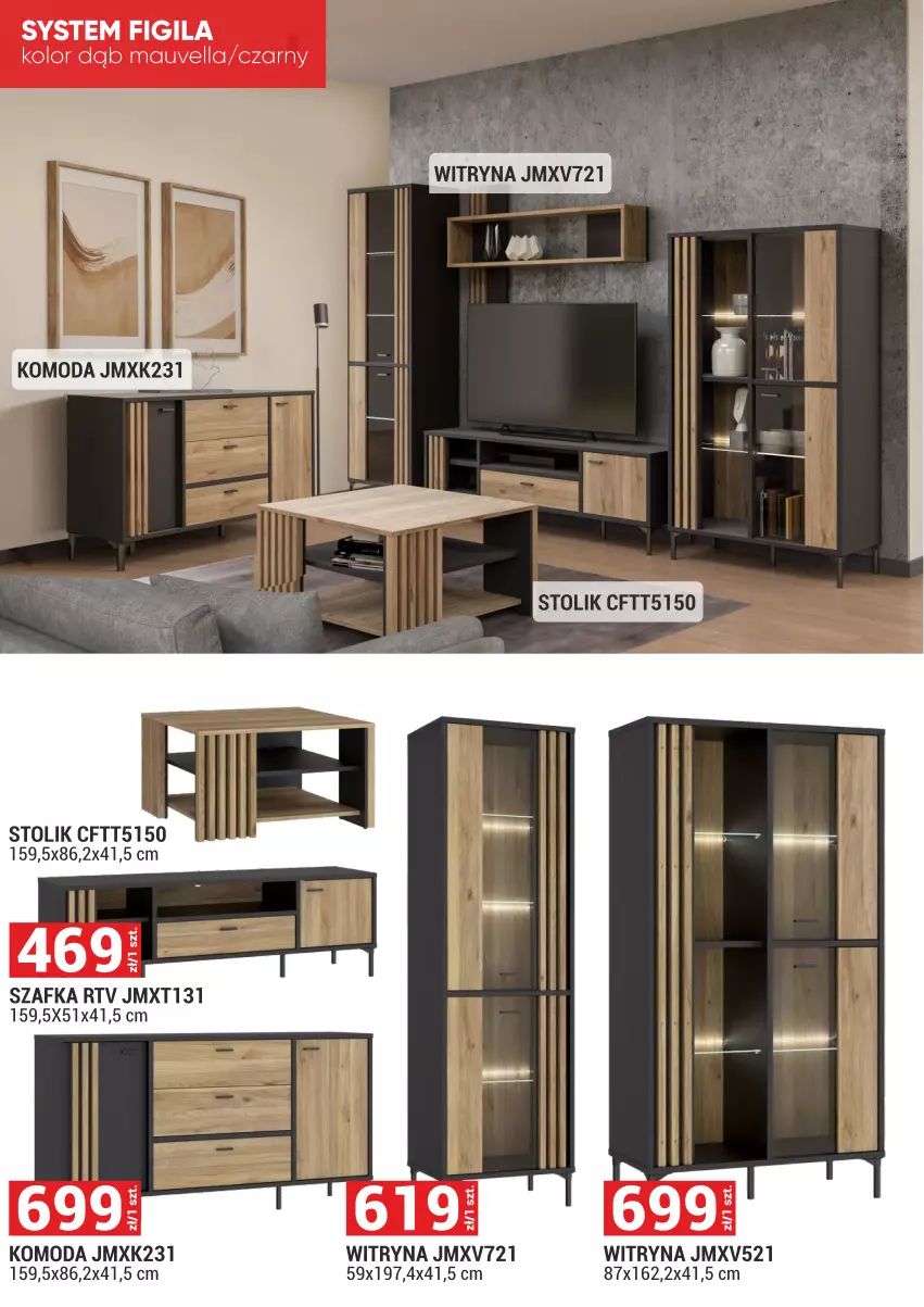 Gazetka promocyjna Merkury Market - ważna 02.05 do 31.05.2025 - strona 2 - produkty: Figi, K2, Komoda, Moda, Stolik, Szafka, Witryna