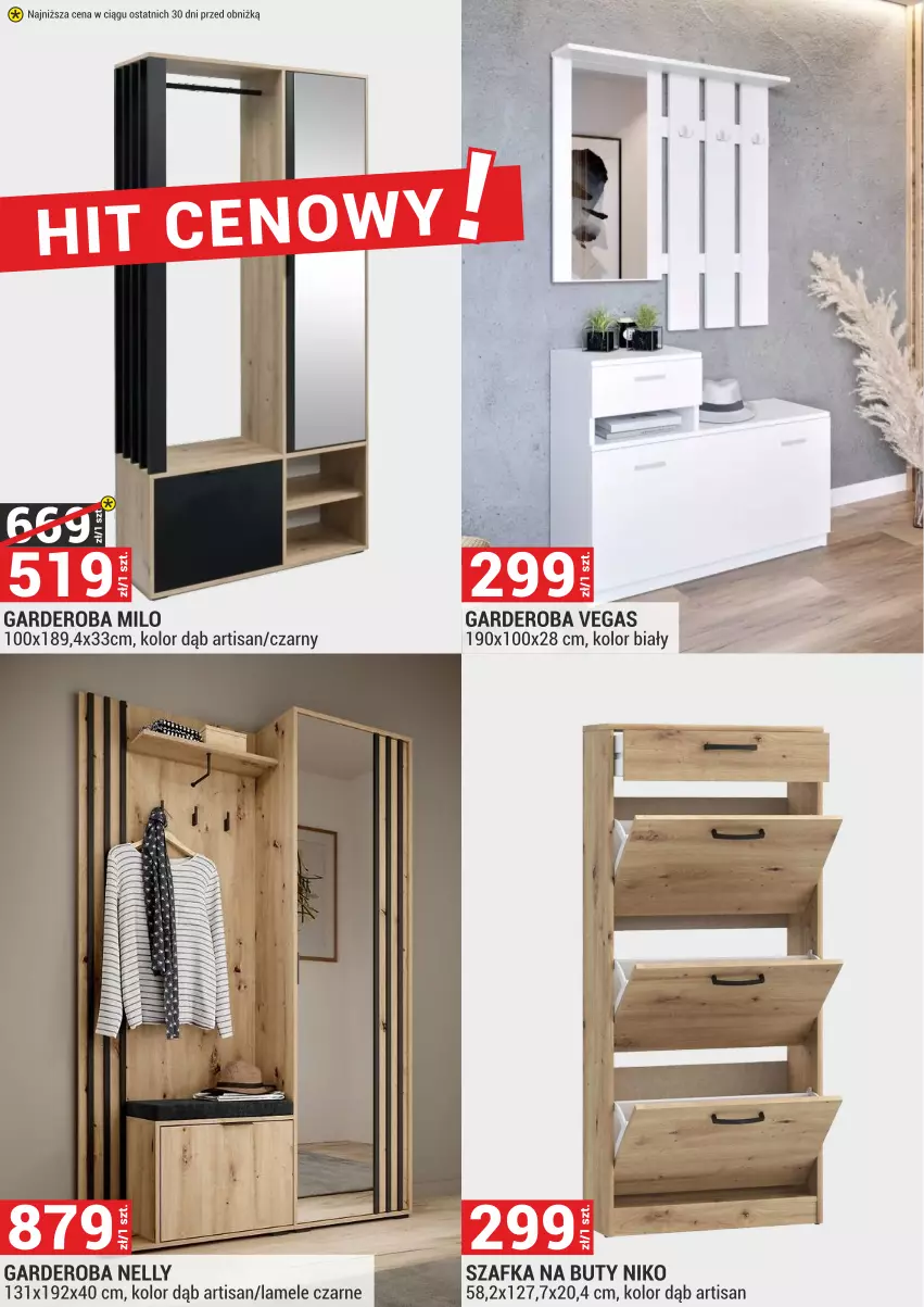 Gazetka promocyjna Merkury Market - ważna 02.05 do 31.05.2025 - strona 29 - produkty: Buty, Szafka, Szafka na buty