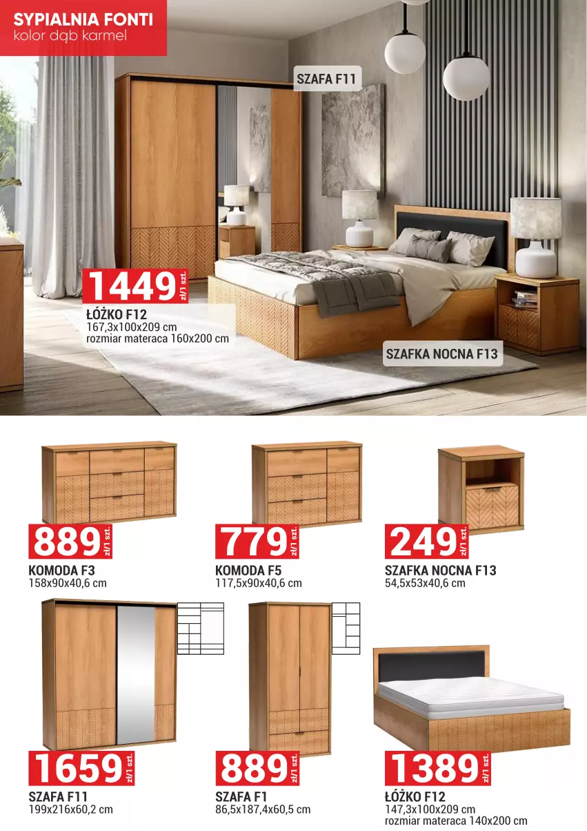 Gazetka promocyjna Merkury Market - ważna 02.05 do 31.05.2025 - strona 38 - produkty: Fa, Komoda, Materac, Moda, Szafa, Szafka, Tera