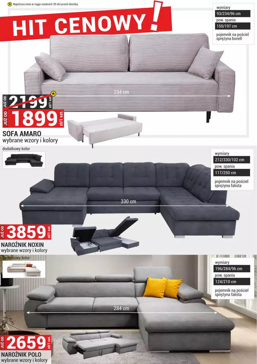 Gazetka promocyjna Merkury Market - ważna 02.05 do 31.05.2025 - strona 5 - produkty: Fa, Narożnik, Pojemnik, Pościel, Sofa