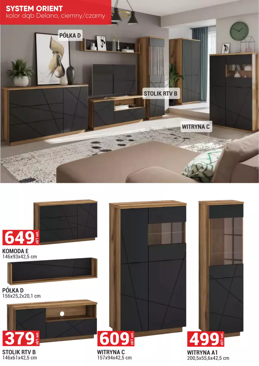 Gazetka promocyjna Merkury Market - ważna 02.05 do 31.05.2025 - strona 6 - produkty: Komoda, Moda, Półka, Stolik, Witryna