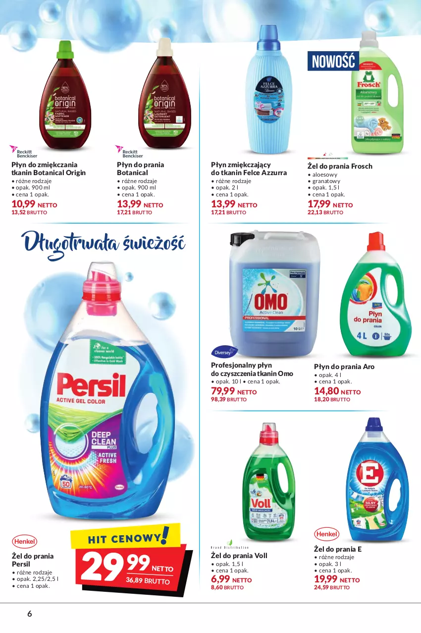 Gazetka promocyjna Makro - [Oferta specjalna] Pranie czysta przyjemność - ważna 23.08 do 05.09.2022 - strona 6 - produkty: Frosch, Gin, Gra, Granat, Persil, Płyn do prania