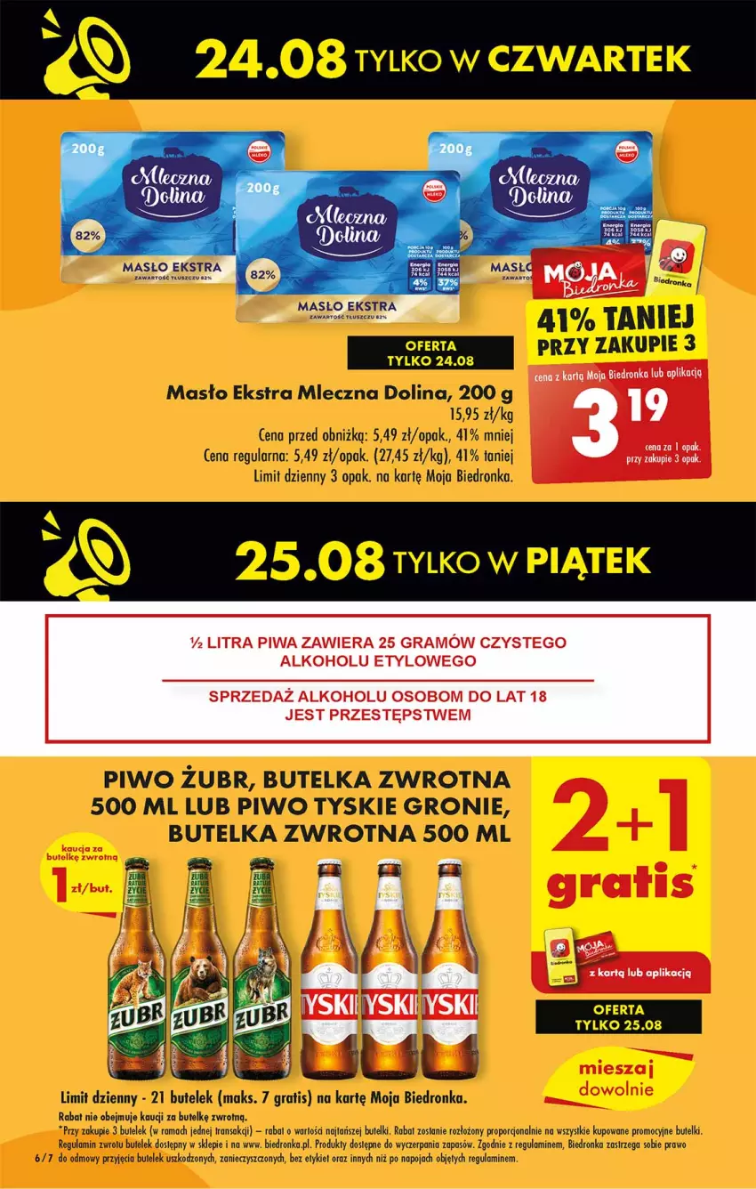 Gazetka promocyjna Biedronka - Od czwartku - ważna 24.08 do 30.08.2023 - strona 6 - produkty: Dron, Fa, Gra, LG, Piwa