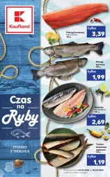 Gazetka promocyjna Kaufland - RYBY - Gazetka - ważna od 30.03 do 30.03.2022 - strona 1 - produkty: Tuszka śledziowa wędzona, Sos, Pstrąg tęczowy, Tusz, Tuszka śledziowa, Pstrąg, Pstrąg łososiowy