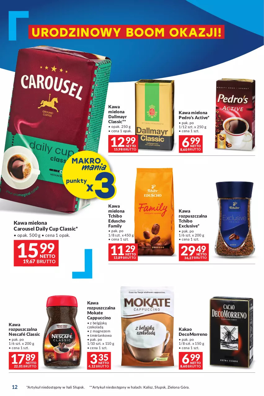 Gazetka promocyjna Makro - Oferta dla Twojego biznesu - ważna 19.03 do 30.03.2024 - strona 11 - produkty: Cappuccino, Dallmayr, Fa, Kakao, Kawa, Kawa mielona, Kawa rozpuszczalna, LG, Magnez, Nescafé, Tchibo