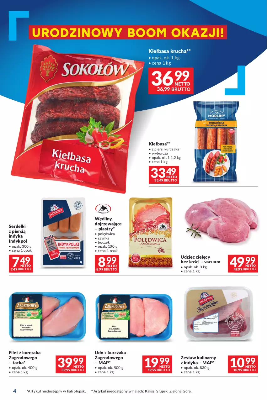 Gazetka promocyjna Makro - Oferta dla Twojego biznesu - ważna 19.03 do 30.03.2024 - strona 3 - produkty: Boczek, Kiełbasa, Kiełbasa krucha, Kurczak, Polędwica, Ser, Serdelki, Szynka, Udo z kurczaka, Udziec cielęcy