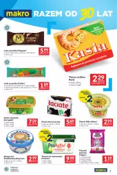 Gazetka promocyjna Makro - Oferta dla Twojego biznesu - Gazetka - ważna od 30.03 do 30.03.2024 - strona 4 - produkty: Kaktus, Lody, Margaryna, Tłuszcz roślinny, Danio, Słynne, Słynne MR Roślinne, Kasia, Masło