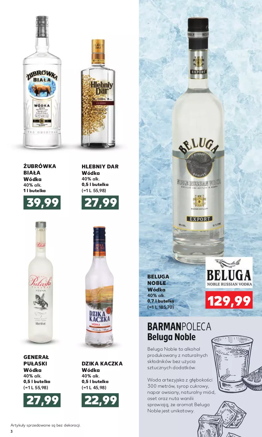 Gazetka promocyjna Kaufland - Barek - ważna 31.03 do 14.04.2021 - strona 3 - produkty: Kaczka, Miód, Syrop, Woda, Wódka