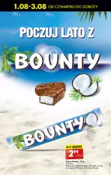 Gazetka promocyjna Biedronka - Od czwartku - Gazetka - ważna od 07.08 do 07.08.2024 - strona 44 - produkty: Bounty, Baton