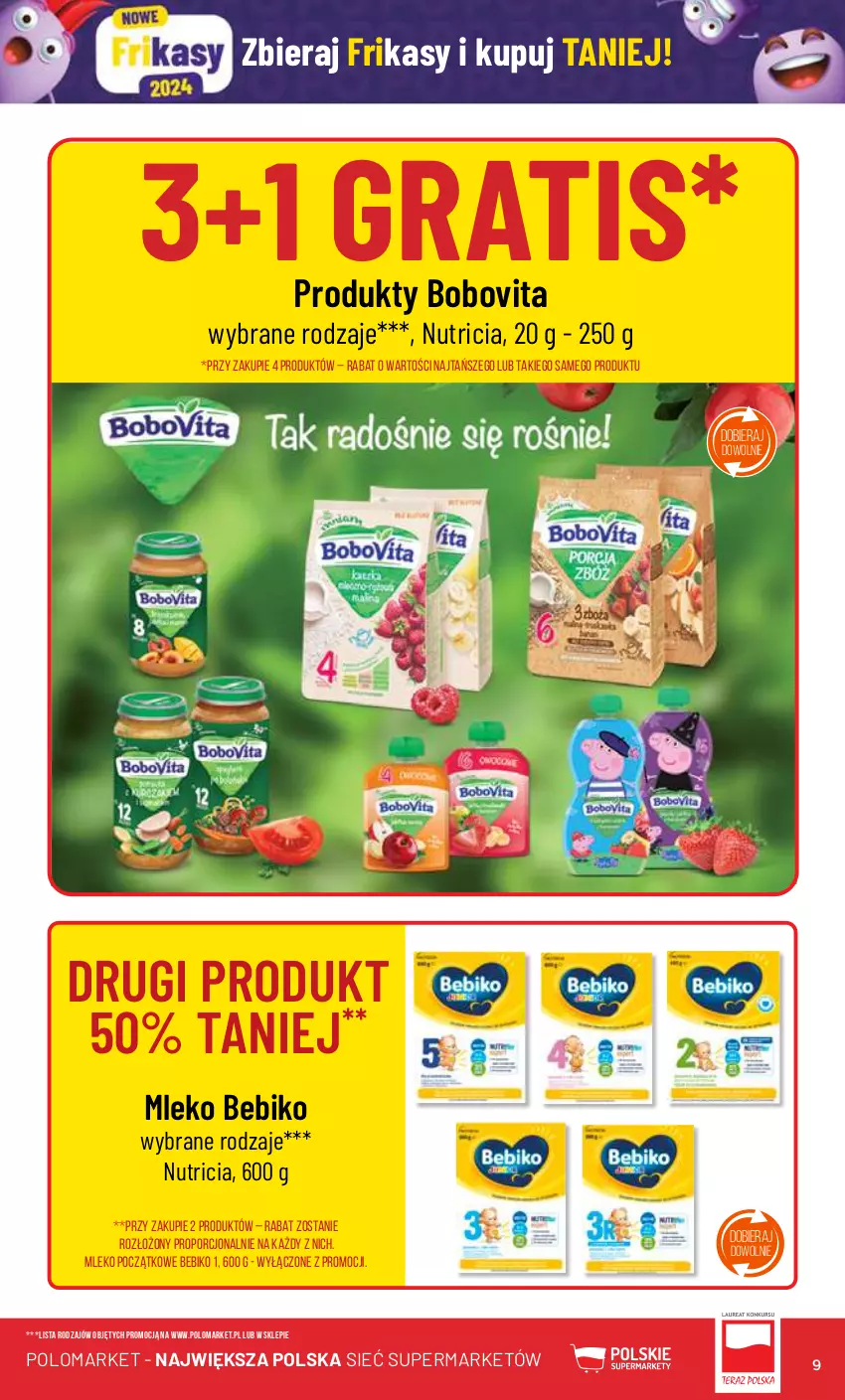 Gazetka promocyjna PoloMarket - Gazetka pomocyjna - ważna 06.03 do 12.03.2023 - strona 9 - produkty: Bebiko, BoboVita, Gra, Mleko, Por