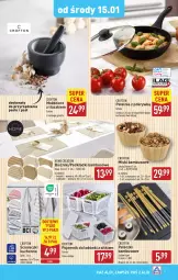 Gazetka promocyjna Aldi - Artykuły przemysłowe i tekstylia - Gazetka - ważna od 18.01 do 18.01.2025 - strona 3 - produkty: Gra, Pojemnik, Pesto, Wełna, Bieżnik, Patelnia, Podkład