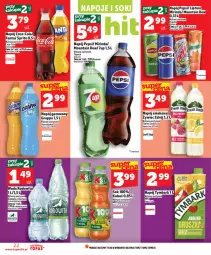 Gazetka promocyjna Topaz - Gazetka - Gazetka - ważna od 18.03 do 18.03.2026 - strona 22 - produkty: Top, Sos, Sok, Gra, 7up, Grappa, Mirinda, Coca-Cola, Pepsi, Lipton, Napój gazowany, Tymbark, Fanta, Kubuś, Sprite, Napój, Fa