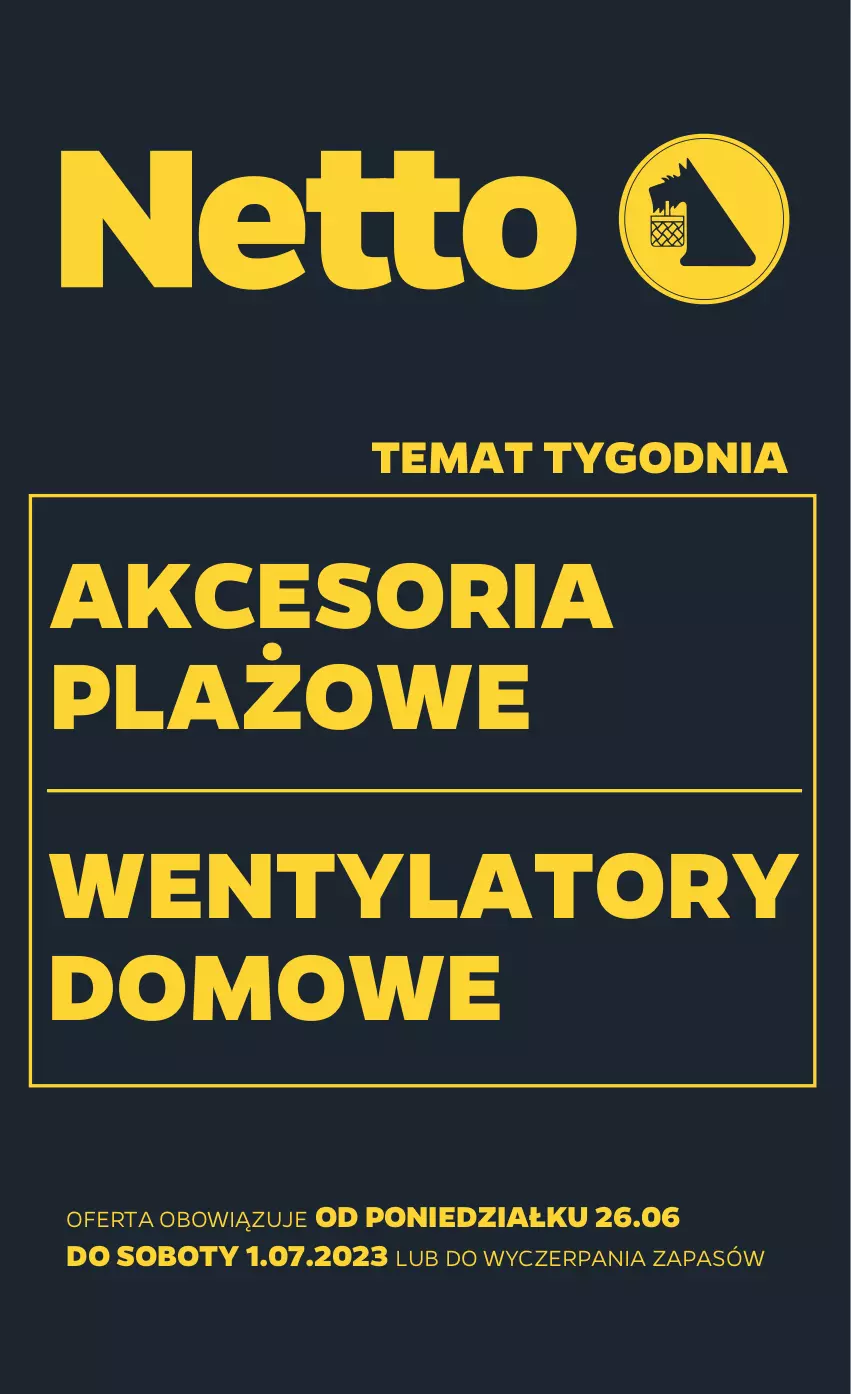 Gazetka promocyjna Netto - Akcesoria i dodatki - ważna 26.06 do 01.07.2023 - strona 1