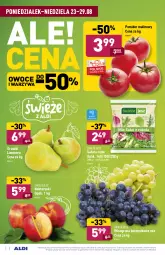 Gazetka promocyjna Aldi - Gazetka - ważna od 29.08 do 29.08.2021 - strona 2 - produkty: Warzywa, Sałat, Gruszki, Winogrona, Winogrona bezpestkowe, Owoce, Wino, Pomidor malinowy, Nektar