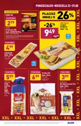 Gazetka promocyjna Aldi - Gazetka - ważna od 29.08 do 29.08.2021 - strona 9 - produkty: Kurczak, Prymat, Hot dog, Papryka słodka, Papryka, Tortilla, Tera, Przyprawy, Pieprz, Zapiekanka, Przyprawa do rosołu, Chleb tostowy, Dan Cake, Lasagne bolognese, Lasagne, Chleb, Ziele angielskie, Kebab, Gyros