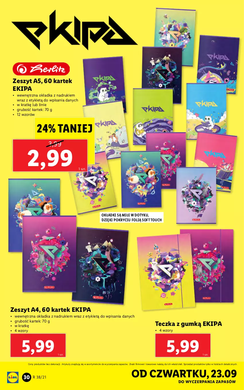 Gazetka promocyjna Lidl - GAZETKA - ważna 20.09 do 26.09.2021 - strona 30