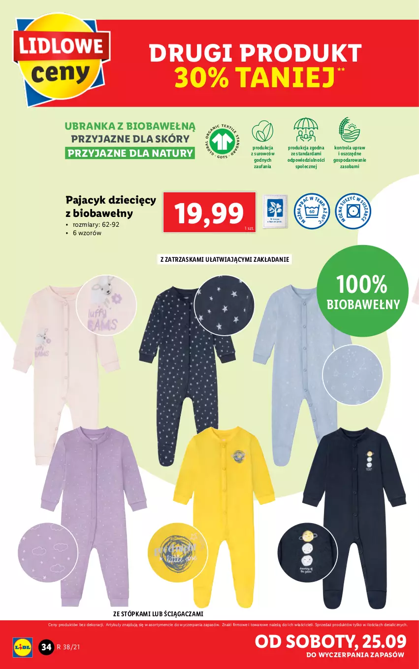 Gazetka promocyjna Lidl - GAZETKA - ważna 20.09 do 26.09.2021 - strona 34 - produkty: Dzieci, Fa, Pajac