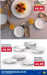 Gazetka promocyjna Lidl - GAZETKA - Gazetka - ważna od 26.09 do 26.09.2021 - strona 13 - produkty: Talerz, Zestaw talerzy, Danio