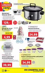 Gazetka promocyjna Lidl - GAZETKA - Gazetka - ważna od 26.09 do 26.09.2021 - strona 28 - produkty: Sok, Por, Garnek, Zlew, Sito, Kosz, Pojemnik, Deska do krojenia, LANA, Ręcznik, Garnek ceramiczny, Pokrywa, Miska, Fa