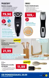 Gazetka promocyjna Lidl - GAZETKA - Gazetka - ważna od 26.09 do 26.09.2021 - strona 5 - produkty: Piec, Makijaż, Sok, Woreczek, Szczotka, Szczotka do włosów, Golarka, Pędzel do różu, Pędzel do pudru, Olej, Szczoteczka, Podkład, Akumulator