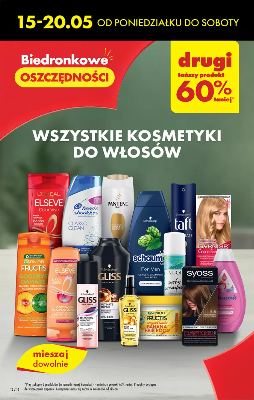 Gazetka promocyjna Biedronka - Gazetka - Biedronka.pl - ważna 15.05 do 20.05.2023 - strona 12 - produkty: Dron, Fa, Garnier, Leon, Rama