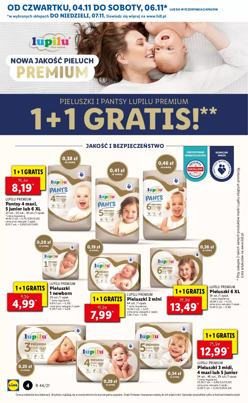 Gazetka promocyjna Lidl - GAZETKA - ważna 04.11 do 07.11.2021 - strona 4 - produkty: Gra, Piec