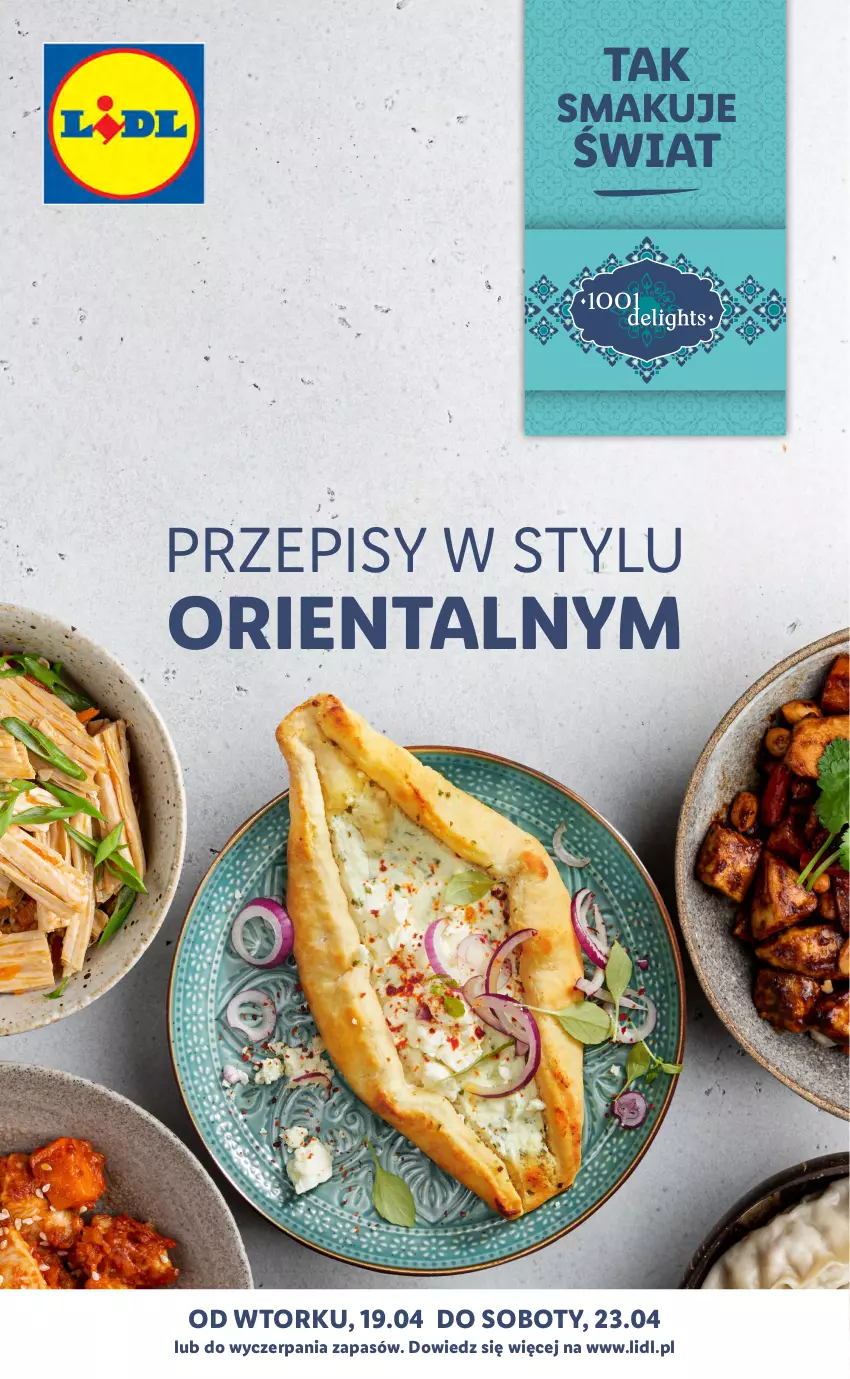 Gazetka promocyjna Lidl - KATALOG ORIENTALNY - ważna 19.04 do 23.04.2022 - strona 1