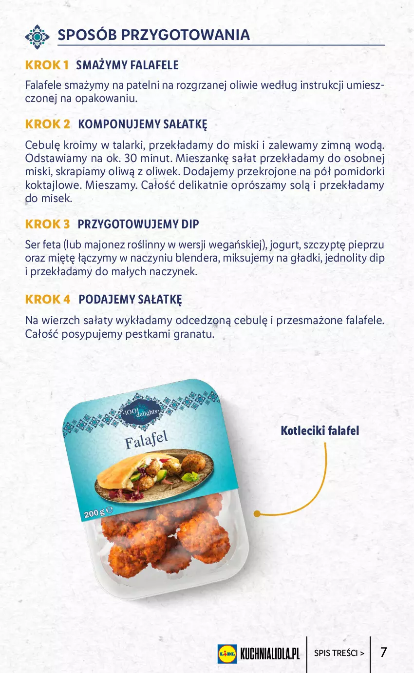 Gazetka promocyjna Lidl - KATALOG ORIENTALNY - ważna 19.04 do 23.04.2022 - strona 7 - produkty: Blender, Fa, Feta, Gra, Granat, Jogurt, Majonez, Pieprz, Pomidorki, Sałat, Ser