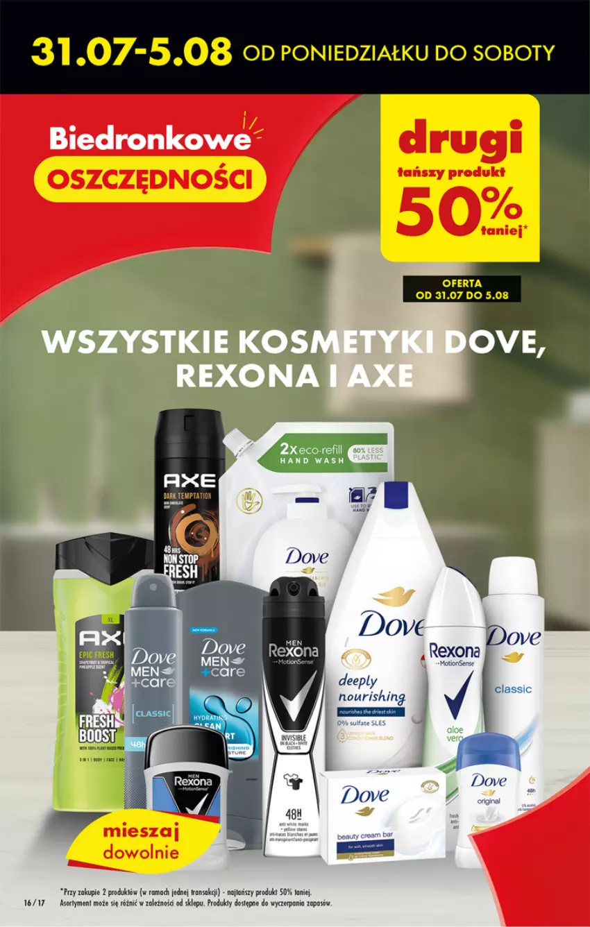 Gazetka promocyjna Biedronka - Od czwartku - ważna 03.08 do 09.08.2023 - strona 16 - produkty: Dron, Rama, Rexona