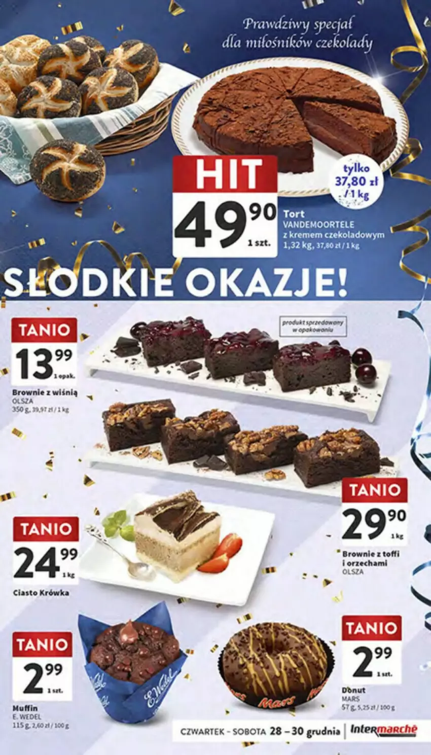 Gazetka promocyjna Intermarche - ważna 28.12.2023 do 03.01.2024 - strona 5 - produkty: Brownie, E. Wedel, Mars